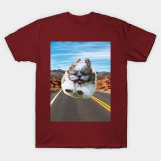 Jumping dog T-Shirt